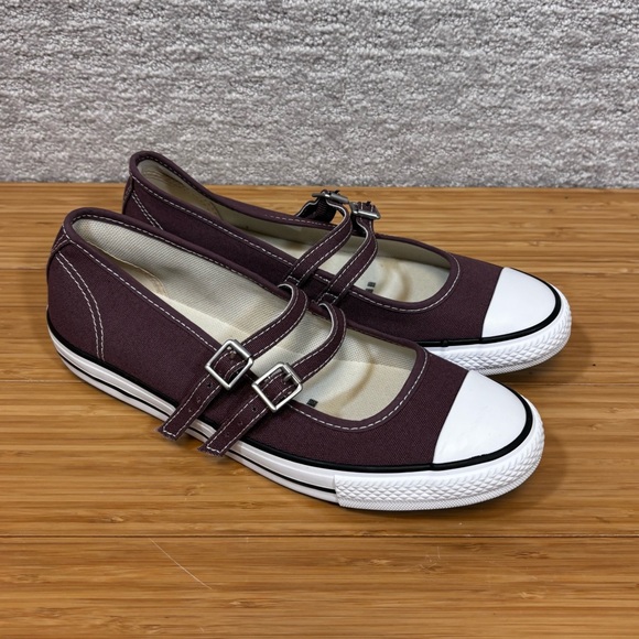Converse Shoes - Converse Women's CTAS Dainty Mary Jane Shoes A13798F Size 8 Trail Mixed Purple